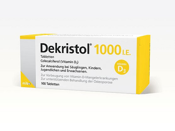 Vitamin-D-Tabletten Dekristol® 1000 I.E., 100 Tabletten